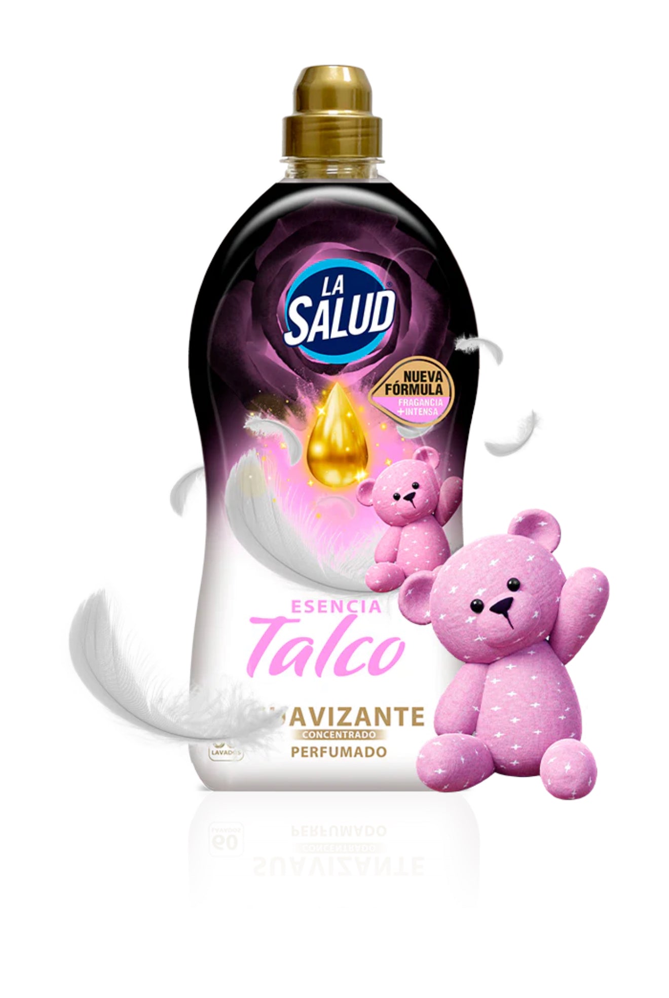 La Salud Talc Fabric Softener 60 Wash
