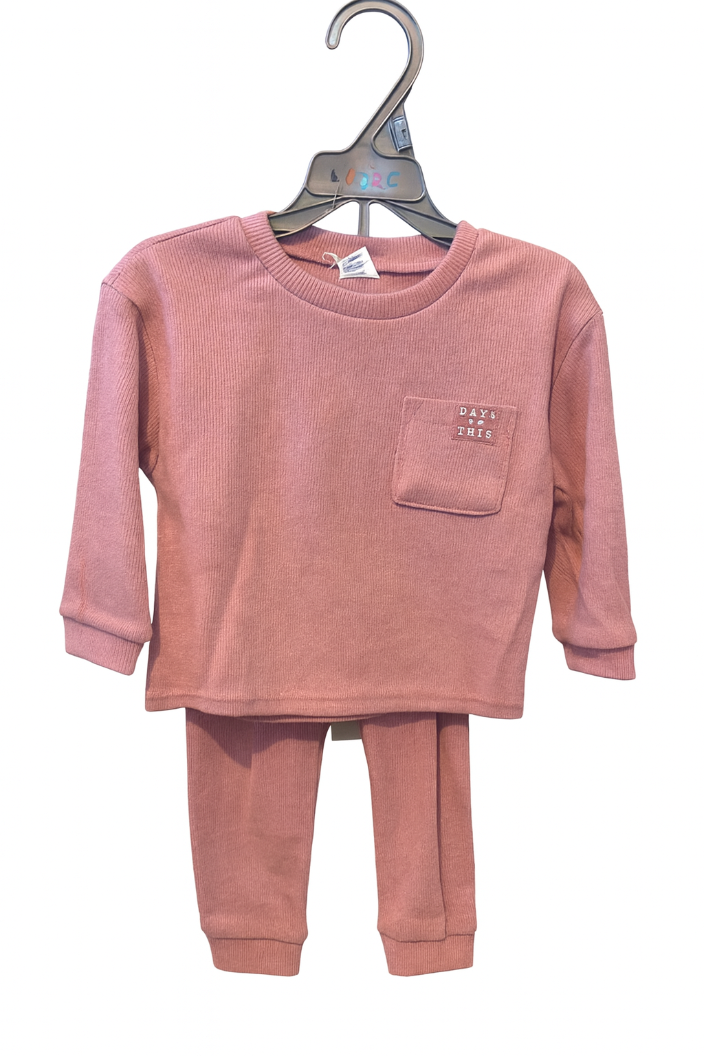 Baby Ribbed Lounge Set