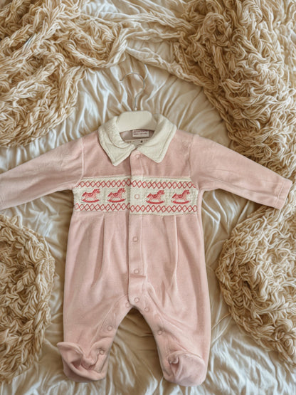 Boys and Girls Horse Babygrow