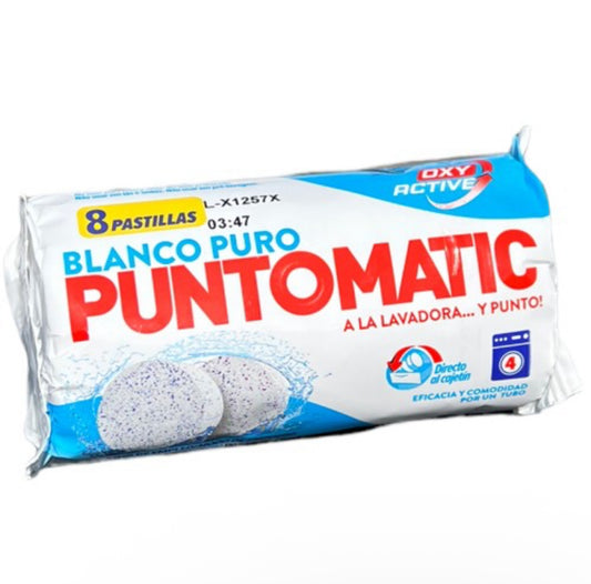Puntomatic Wash Tablets for White and Colour Clothes