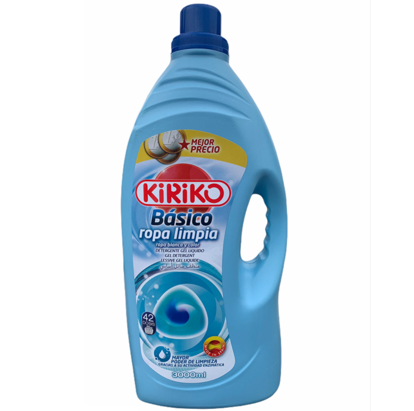 Kiriko Laundry Detergent Ropa Limpia 3L