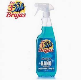 3 Brujas / 3 Witches Bathroom Bano Disinfectant 750ml